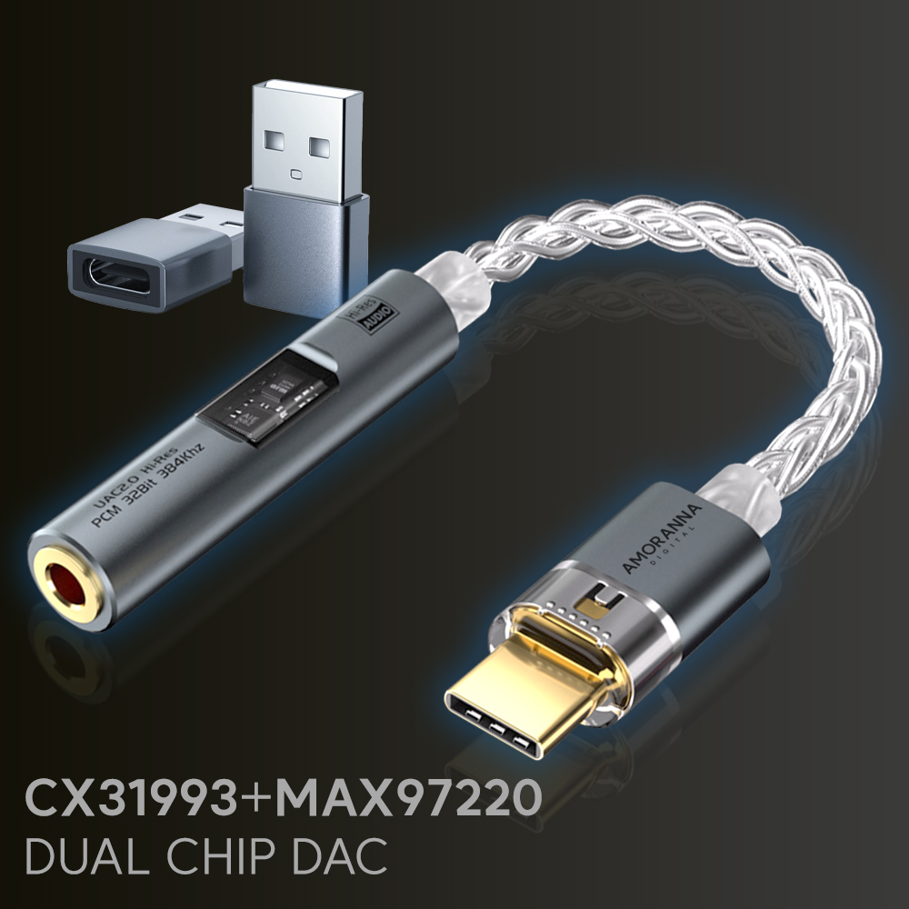 꼬다리 DAC C타입 A타입 이어폰 3.5mm 젠더 CX31993 MAX97220 - 상세 이미지 5
