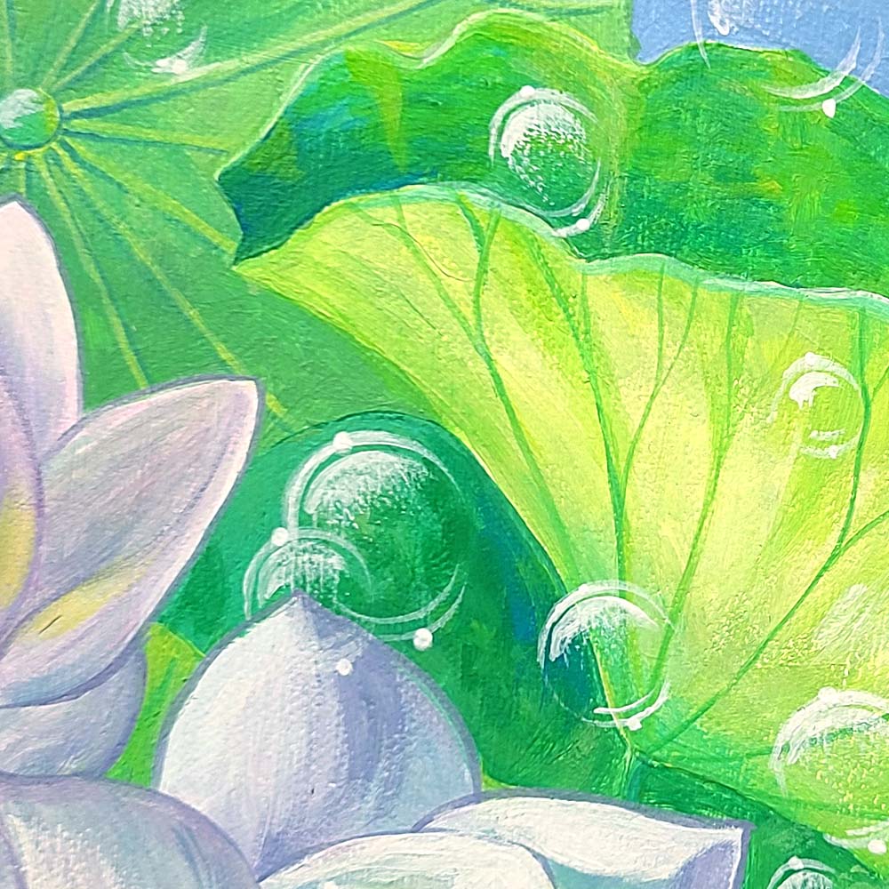 아트앤샵 미술작품 박승희 원작 꽃분이의 힐링꽃(토끼) 현대미술 그림액자 - 상세 이미지 4