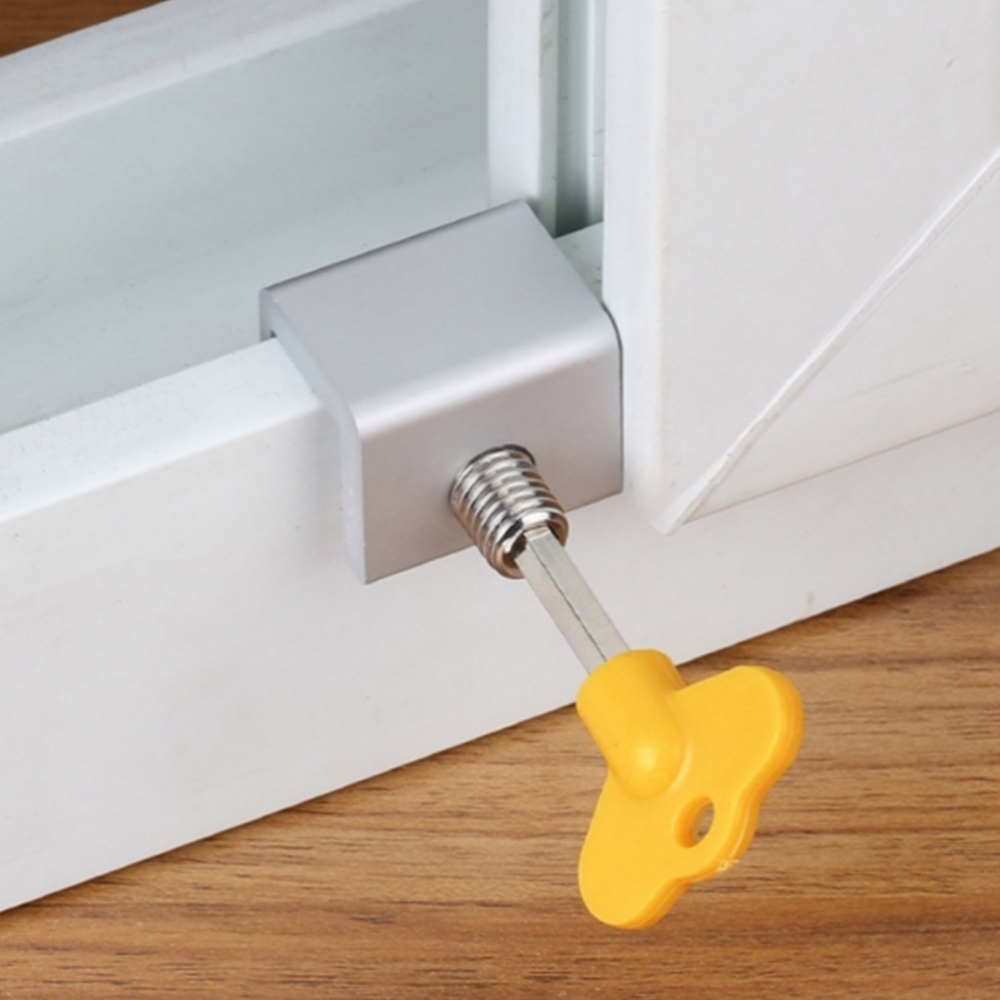 창문잠금장치 추락방지 샷시걸쇠 방충망 시건장치 도어클로저 5p