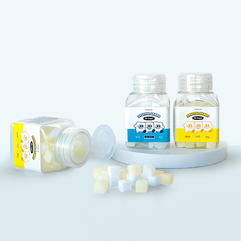 묘미담 무설탕 자일리톨 캔디 85g 오리지널맛 외 1종 - 상세 이미지 3
