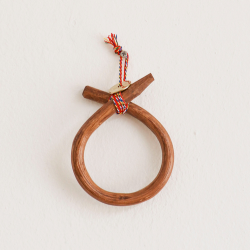 [이사][집들이] 행운을파는상점 오방실 엽전 소코뚜레 국산 홍다레나무 미니사이즈 제품 이미지