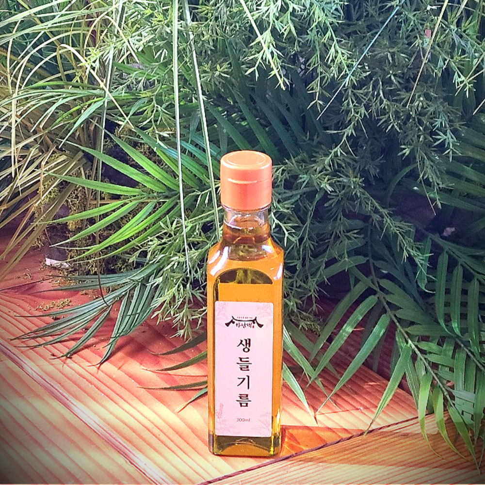 1+1 하남댁 저온압착 생들기름 300ml 통들깨 들깨기름 냉압착