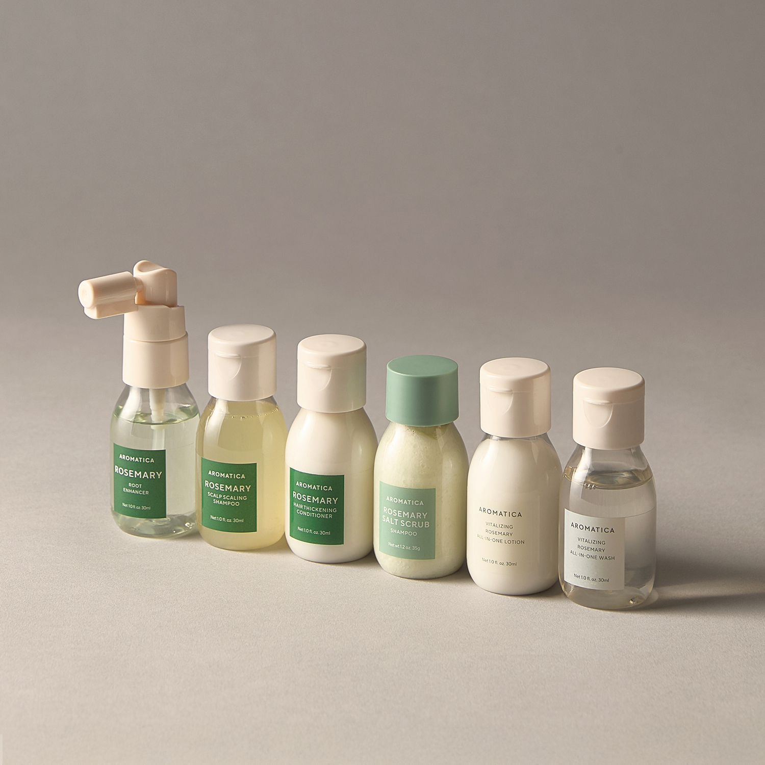 아로마티카 로즈마리 에센셜즈 미니어처 두피 토닉 쿨링 탈모 제품 이미지