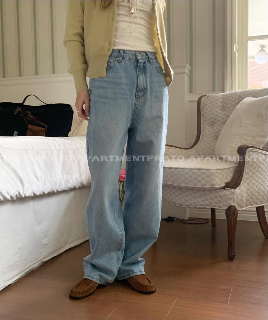 [stunning] 스터닝 빈티지 연청 데님 팬츠 일자 청바지 (1color) 상세 이미지 27