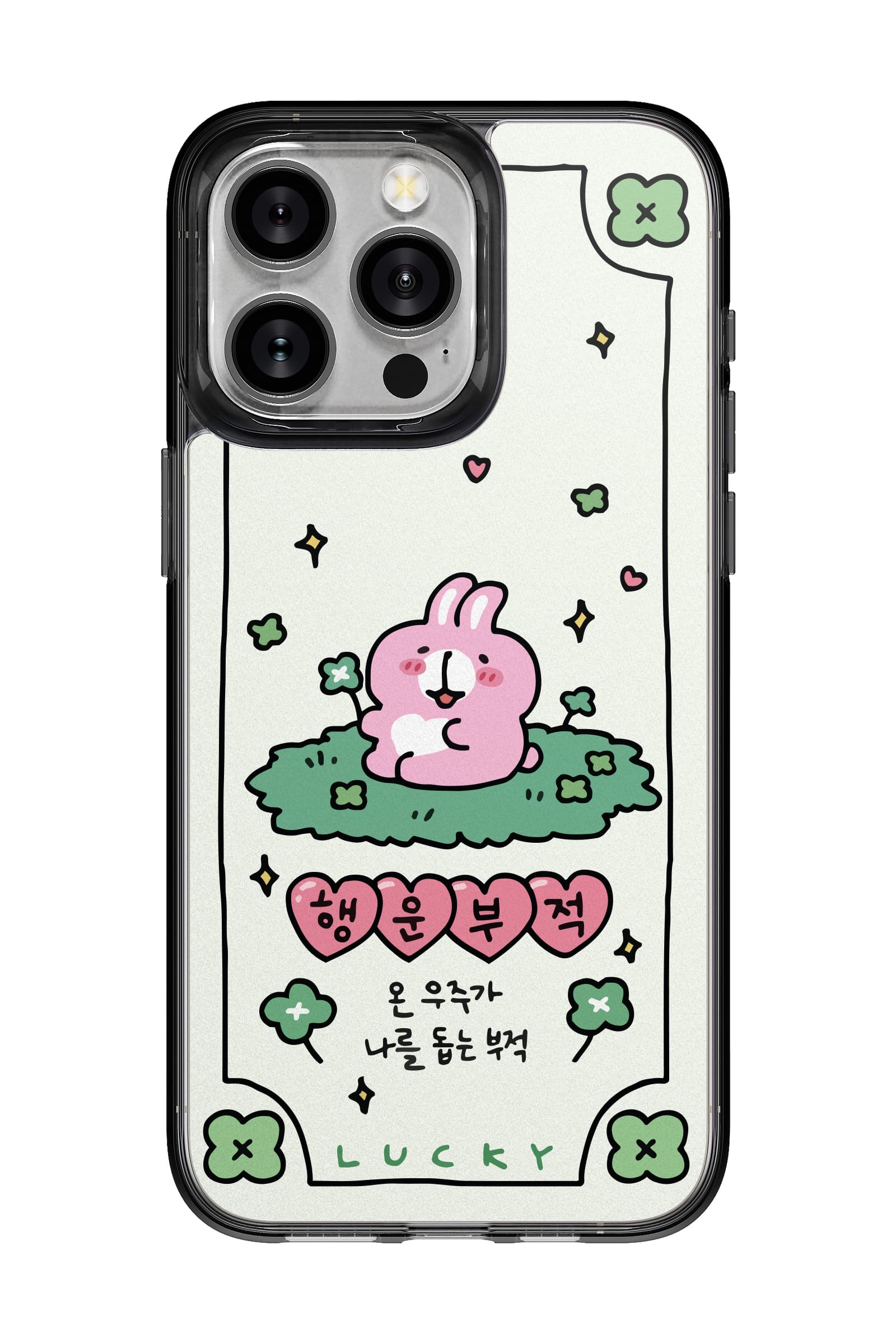 코리안밈 와사기행운부적 띠부띠부스킨 갤럭시/아이폰 케이스 부착용스킨 - 상세 이미지 3