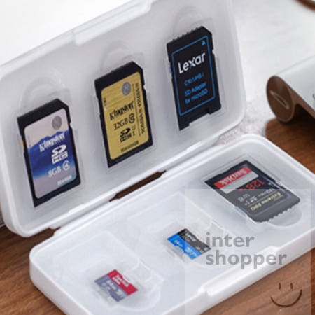 인터쇼퍼협력사OEM 인터쇼퍼 모든 사이즈 SD카드 보관함 튼튼한외관 보관통 파손방지