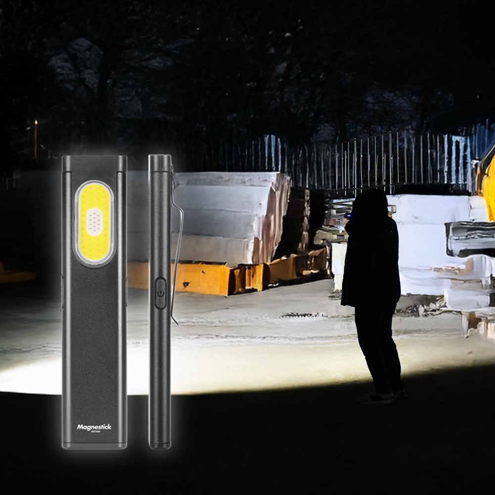 몬스터라이트 마그네스틱 충전식 LED 미니 손전등 랜턴 캠핑 작업등 등산 낚시 조명 경량