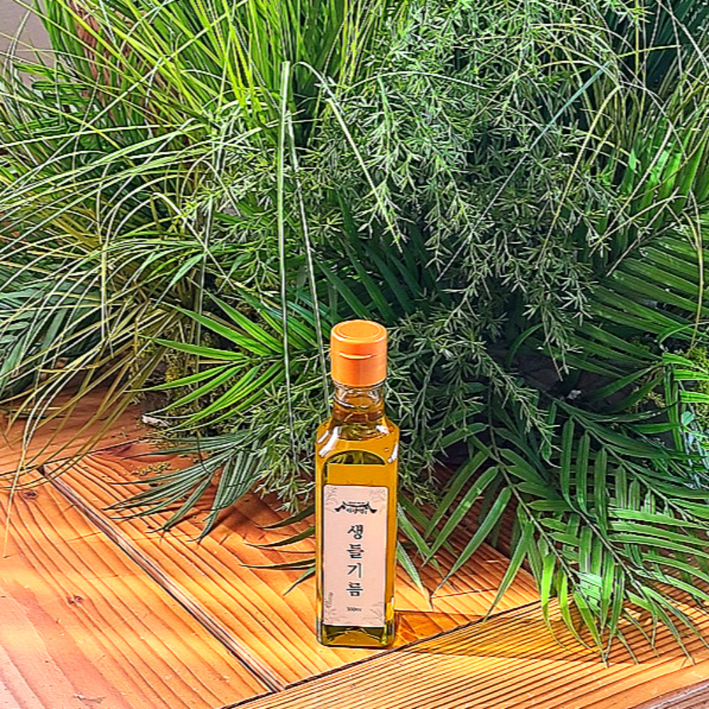 1+1 하남댁 저온압착 생들기름 300ml 통들깨 들깨기름 냉압착