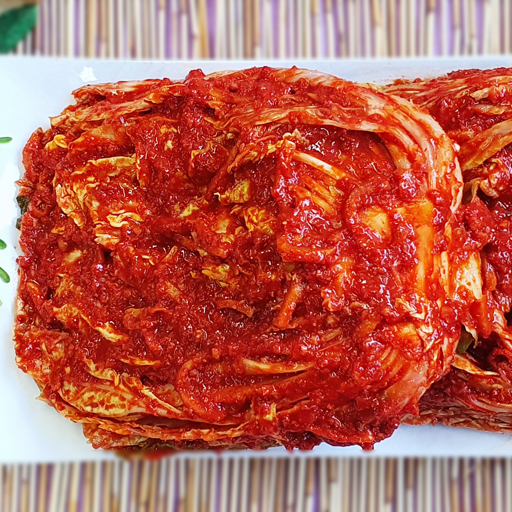 [당일생산 당일출고] 김치대통령 맵싹배추김치 맛있게 매운 실비포기김치 2kg, 1개 - 상세 이미지 4
