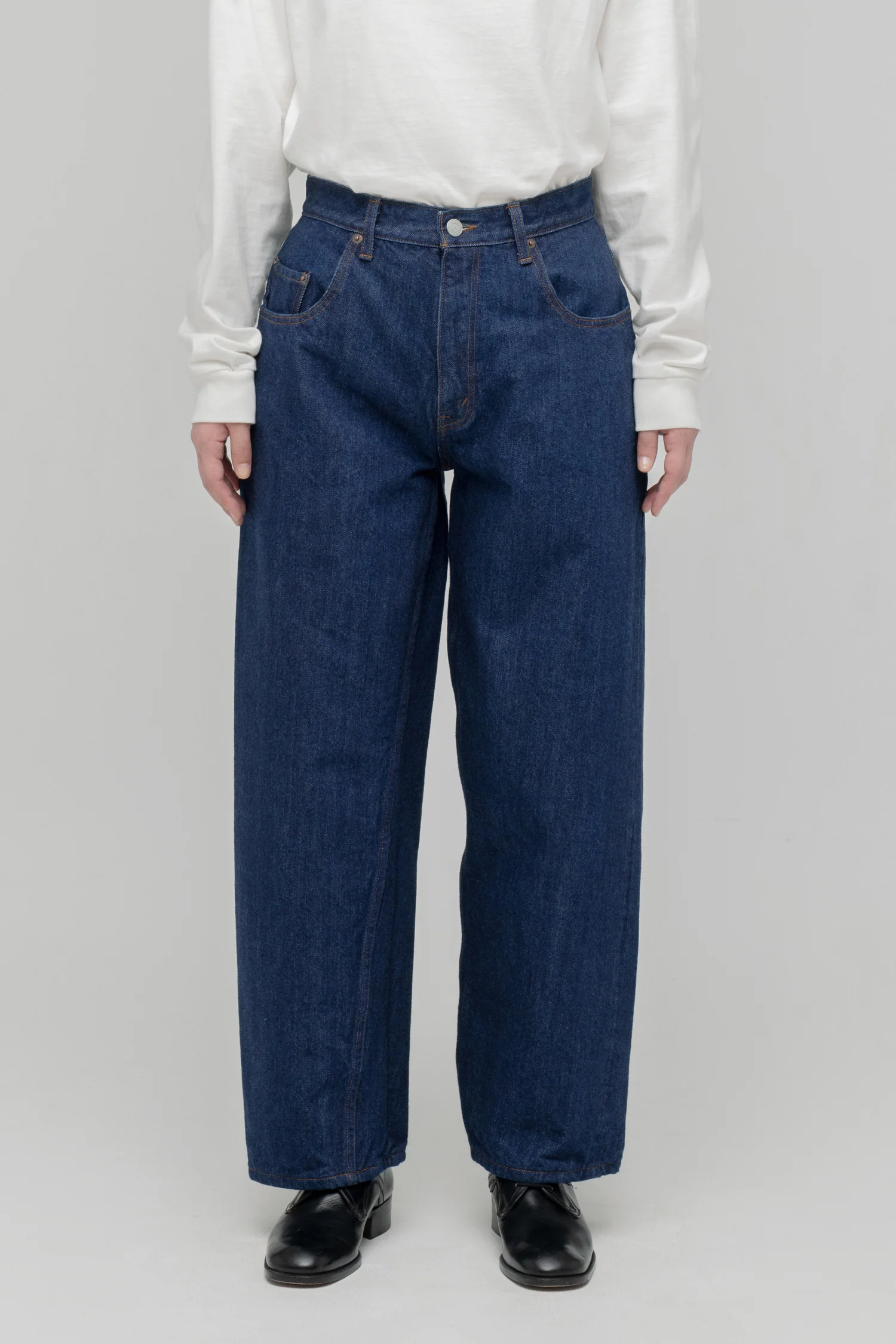 시오타 New Baggy 5 Pocket Pants 뉴 배기 5포켓 데님 팬츠 6컬러 - 상세 이미지 3