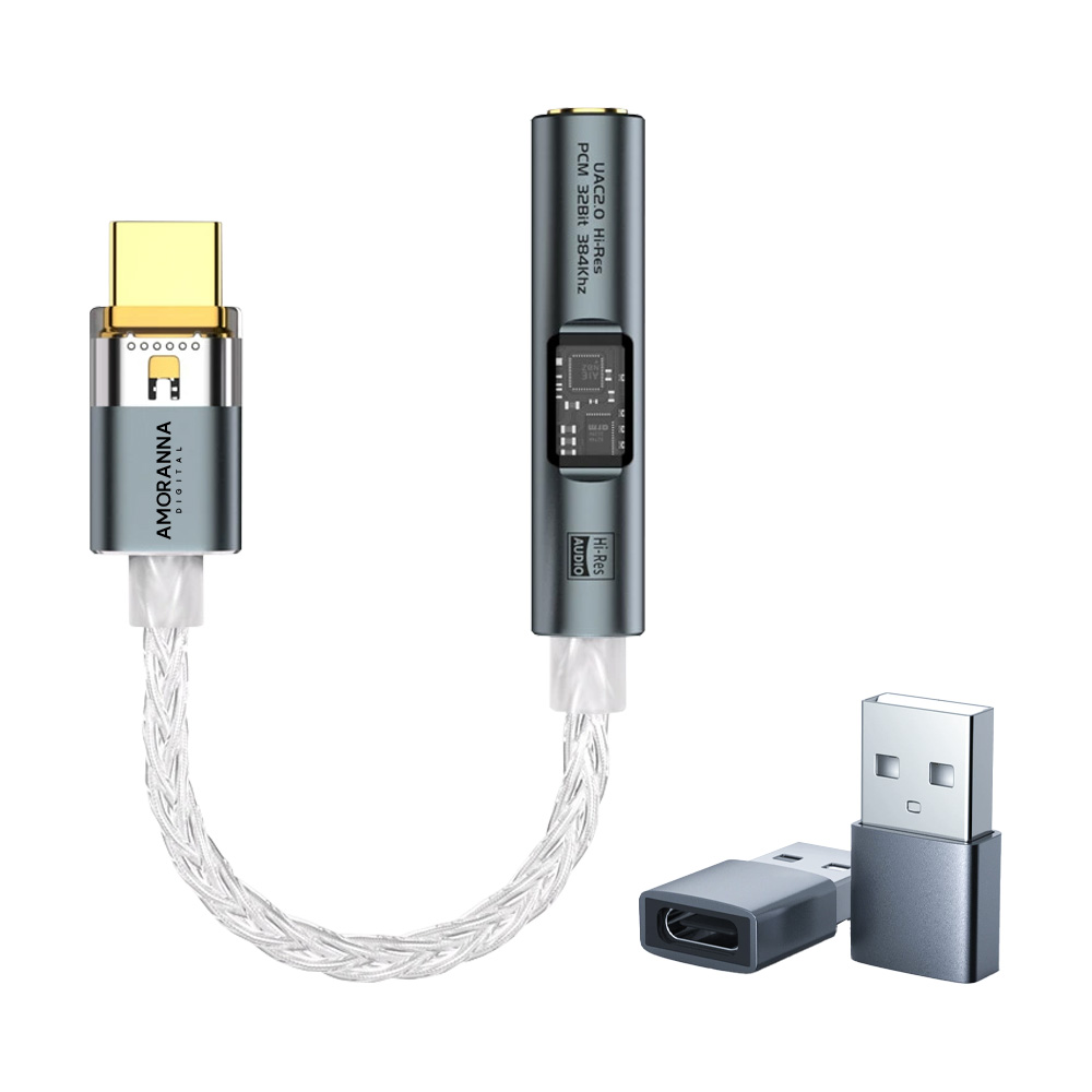 꼬다리 DAC C타입 A타입 이어폰 3.5mm 젠더 CX31993 MAX97220 - 상세 이미지 3