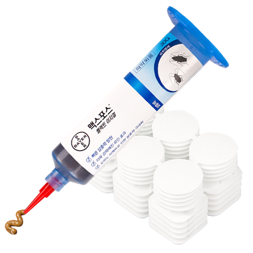 맥스포스 셀렉트 이지겔 30g +먹이통30개 바퀴벌레약 바퀴벌레퇴치