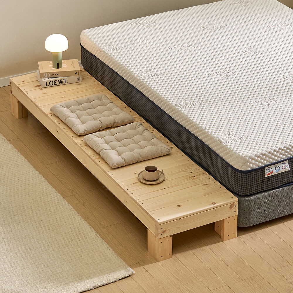 침대확장 프레임 연장 보조 원목베드 사이드 확장형 300X2020