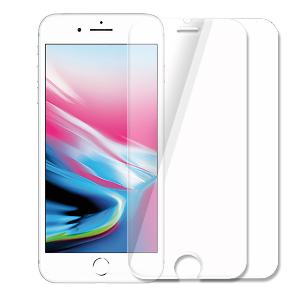 강화유리필름 아이폰8, 2매입