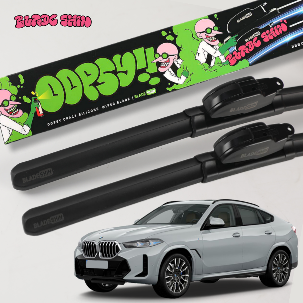 BMW X6 발수코팅 실리콘 자동차 와이퍼 G06 650500/1 - 메인 이미지
