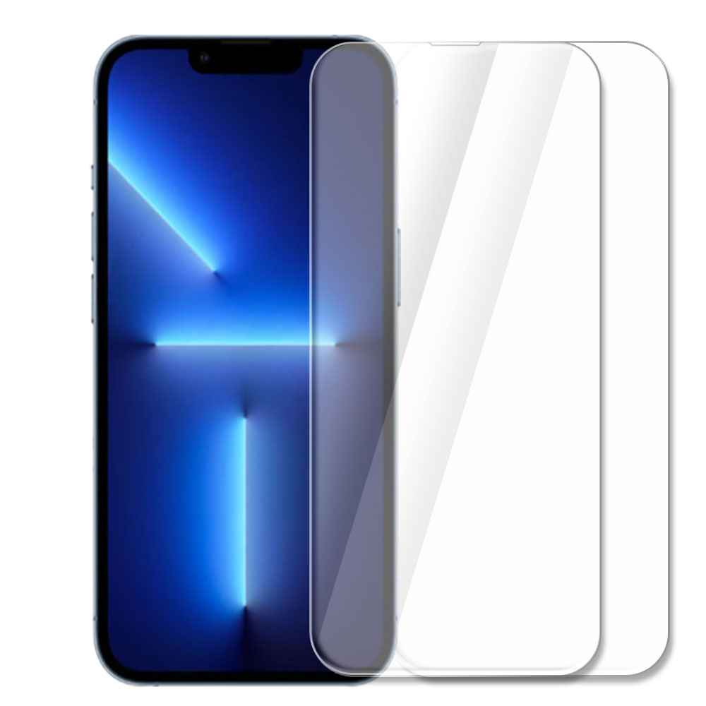 강화유리필름 아이폰13 프로, 2매입 - 상품 이미지