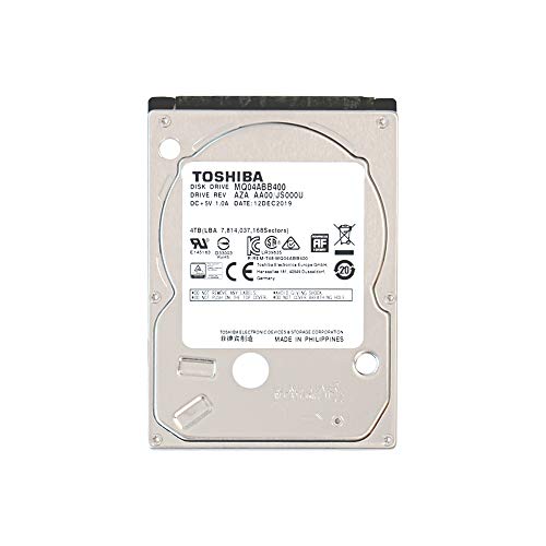 도시바 2.5인치 4TB SATA 6Gb/s 5400 회전128 MiB MQ04AB400 - 메인 이미지