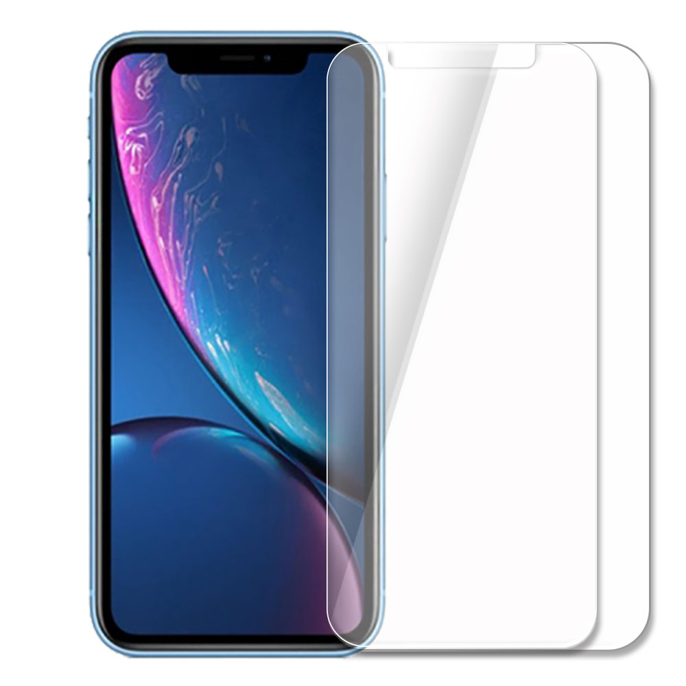 강화유리필름 아이폰XR, 2매입 - 상품 이미지