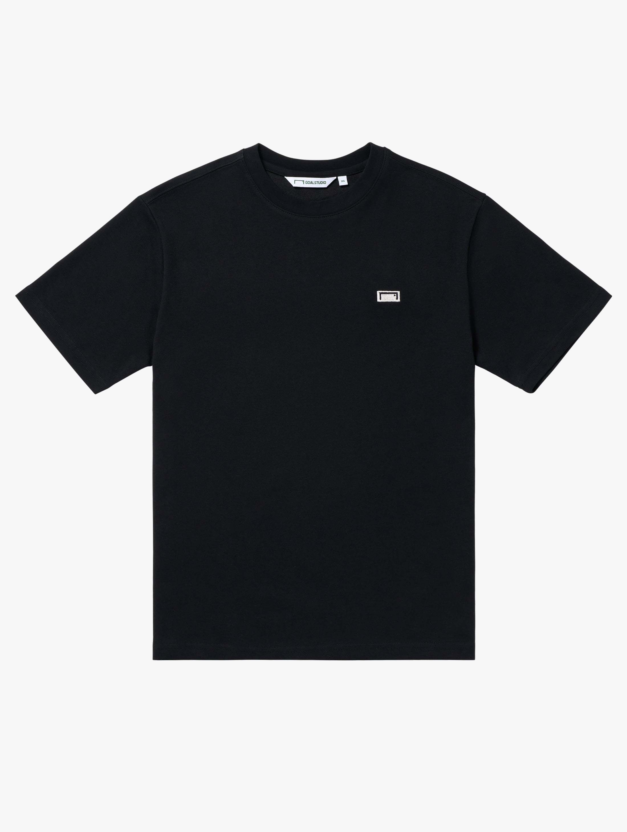 AIR MESH BOX LOGO TEE-BLACK - 상품 이미지
