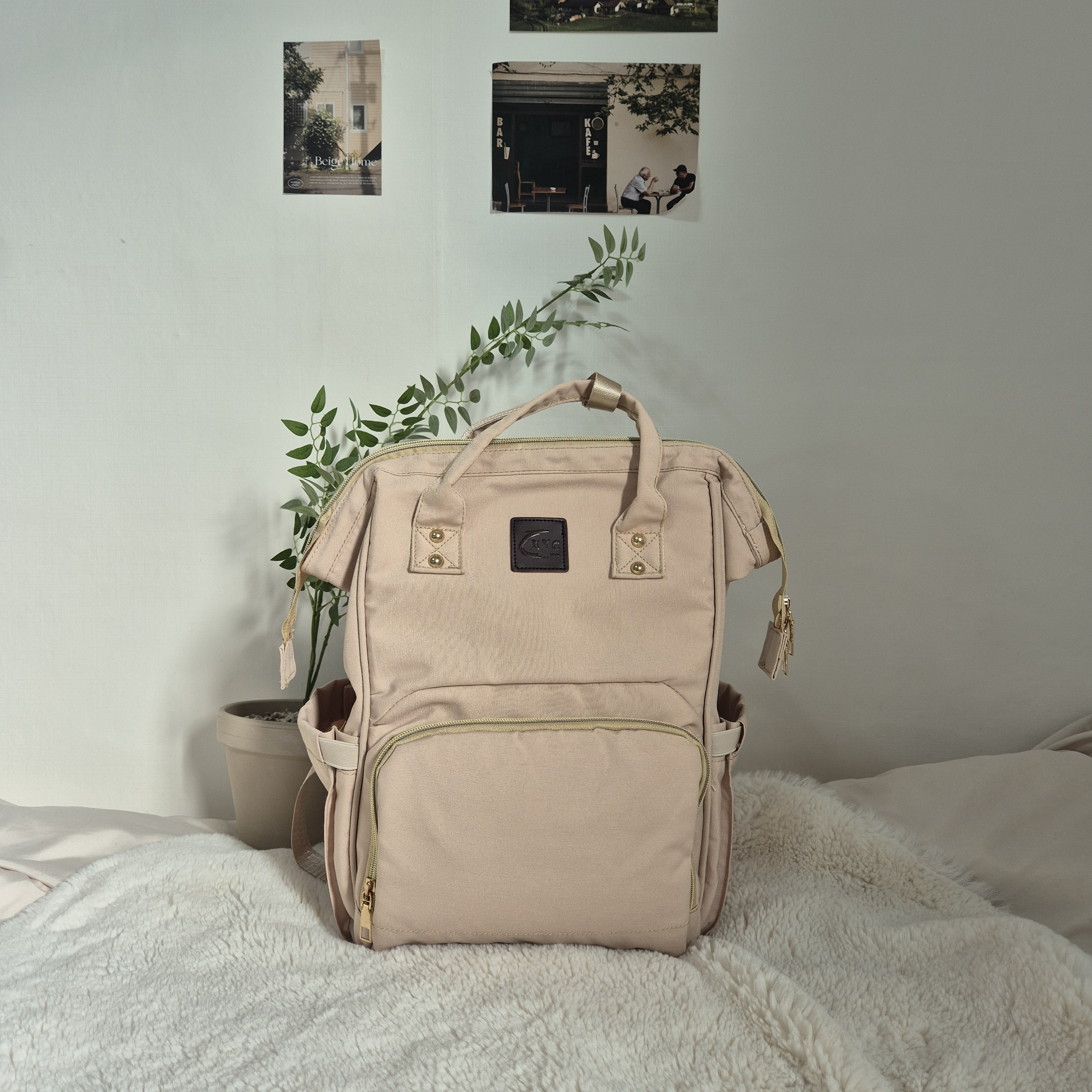 기저귀가방 백팩 보온보냉 국민 유모차  방수 보급형 기저귀백팩 레브리