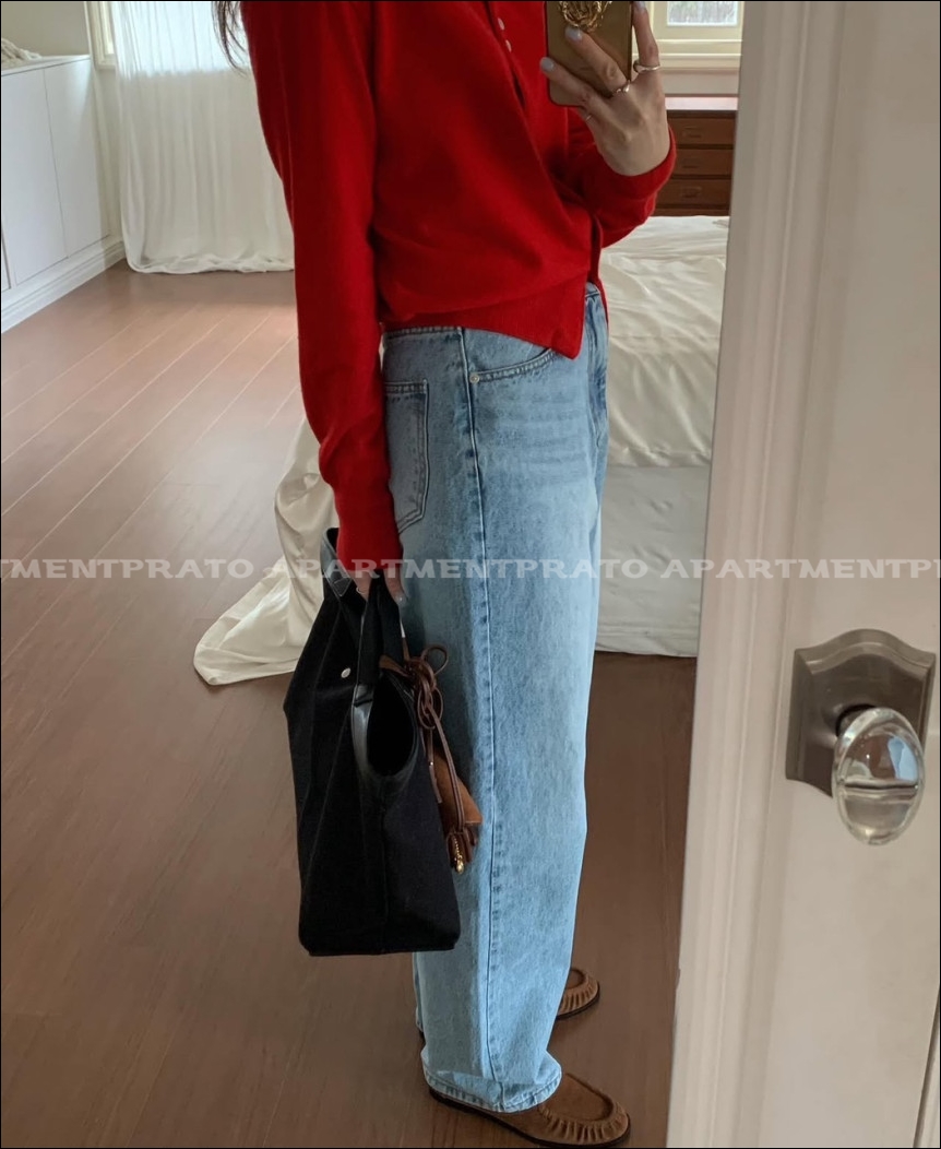 [stunning] 스터닝 빈티지 연청 데님 팬츠 일자 청바지 (1color) 상세 이미지 18
