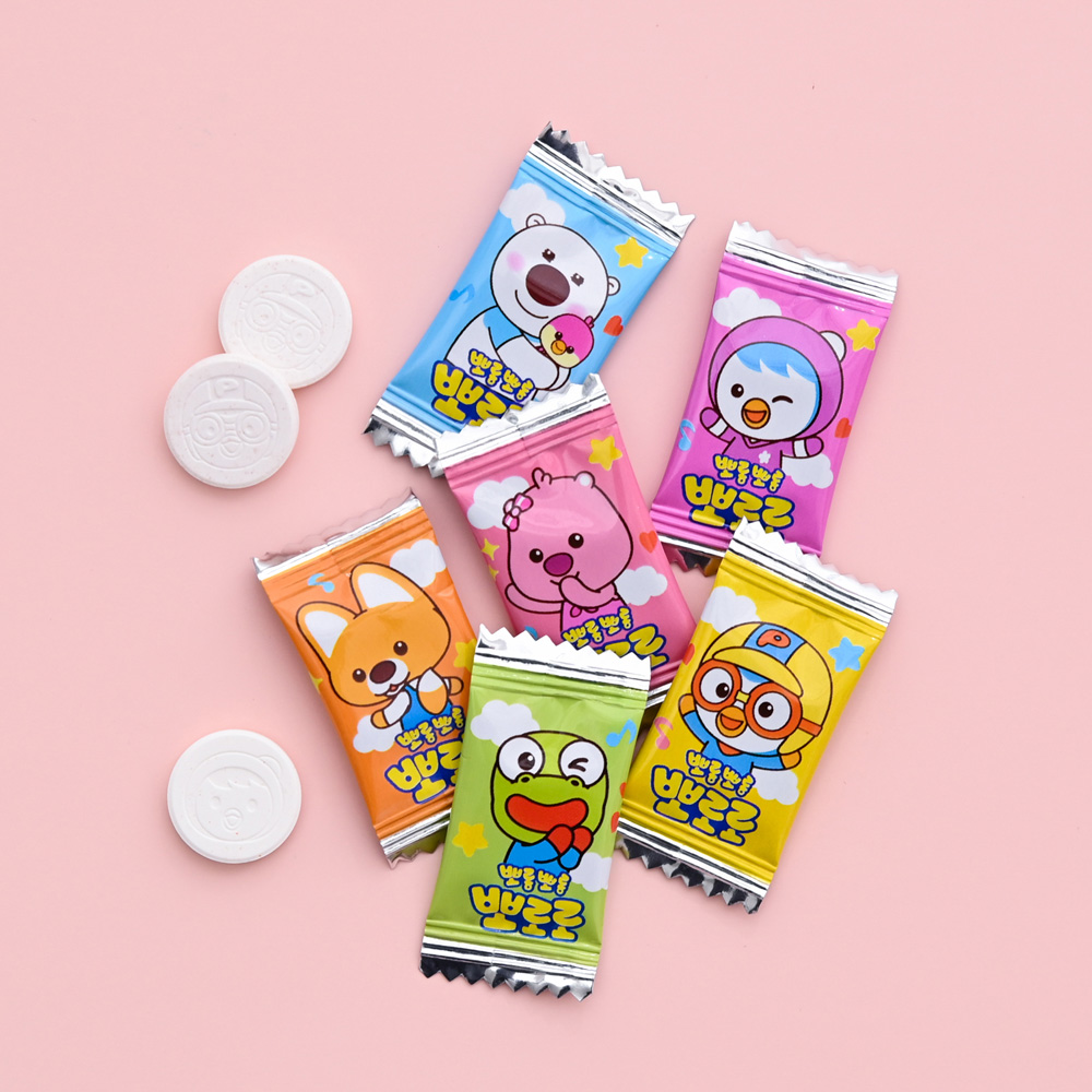 위클 뽀로로 핑크퐁 아기상어 타요 비타민 CD 아연 혼합 캔디 대용량 1kg - 상세 이미지 4