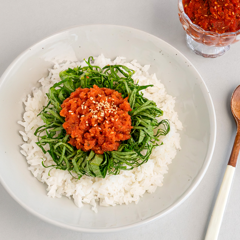 밥도둑 간편 비빔장 유자 명란 비밥장 400g 외 명란젓 젓갈 양념장 - 상세 이미지 5