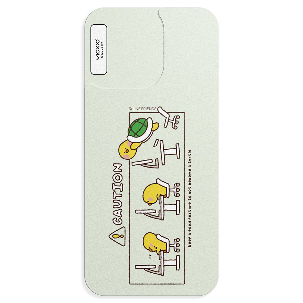 미니니 일상의미니니거북이가돼 띠부띠부스킨 갤럭시/아이폰 케이스 부착용스킨 VC321