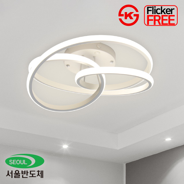 더쎈 LED 에코 라파 방등 40W 방조명 거실등 천장조명 서울반도체 이미지 8