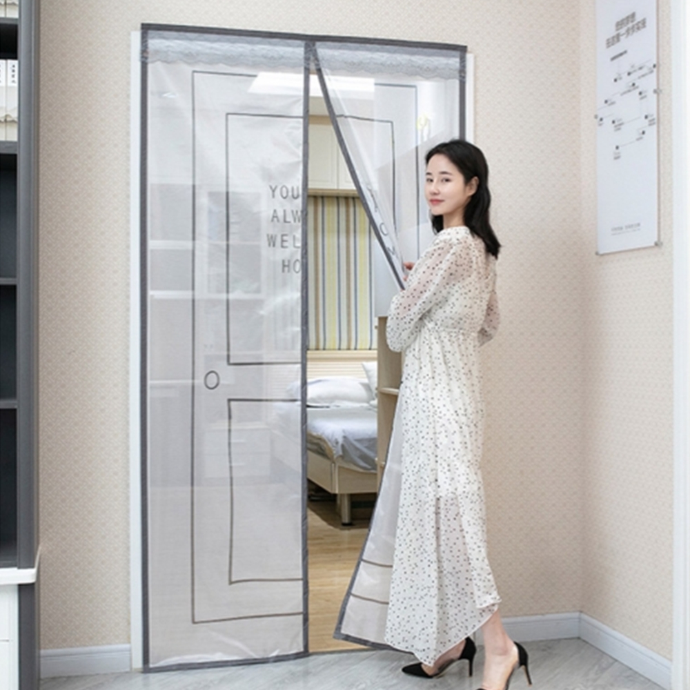 아파트 현관모기장 출입문 셀프시공 자석방충망 90X220cm
