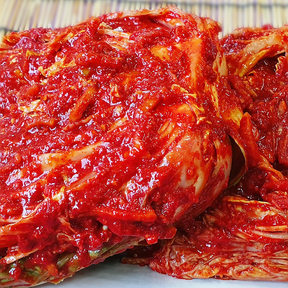 [당일생산 당일출고] 김치대통령 맵싹배추김치 맛있게 매운 실비포기김치 2kg, 1개 - 상세 이미지 5