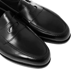 존롭 JOHN LOBB 로페즈 남성 싱글 레더 구두 309031LE1R 4395 블랙 - 상세 이미지 5
