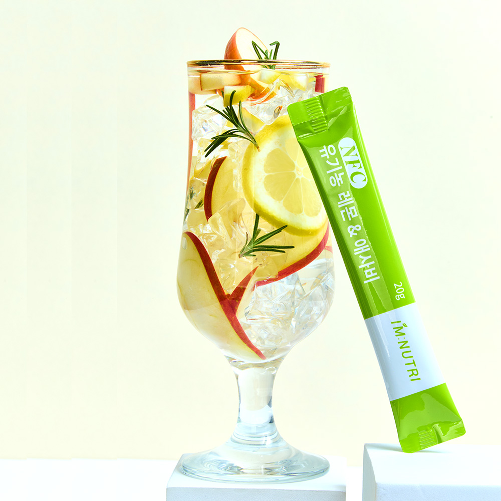 아임뉴트리 스페인산 유기농 레몬 애사비 천연사과식초 280ml, 2개 - 상세 이미지 5