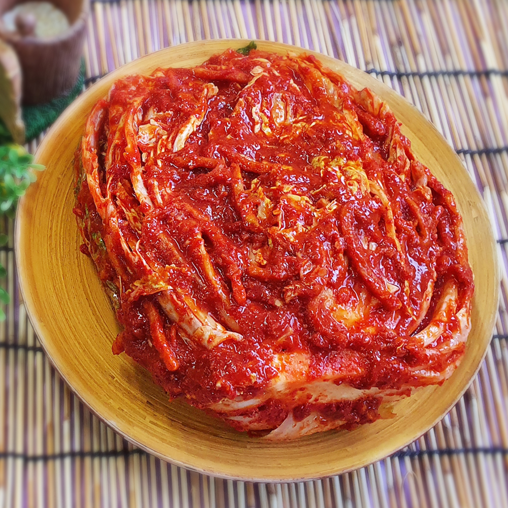 [당일생산 당일출고] 김치대통령 맵싹배추김치 맛있게 매운 실비포기김치 2kg, 1개 - 상세 이미지 3