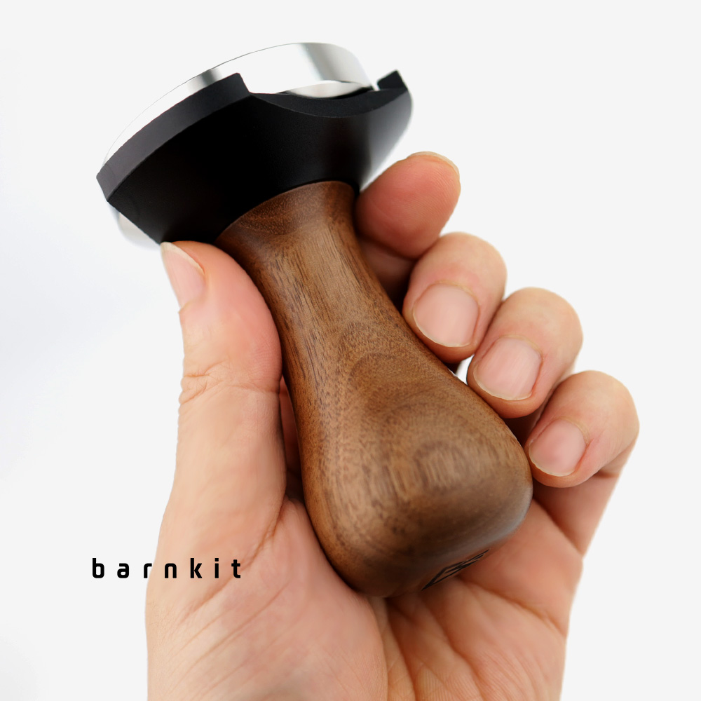 커피탬퍼 반킷 58.4mm 레벨링 툴 높이조절 하이브리드 어저스터 우드템퍼 - 상세 이미지 3