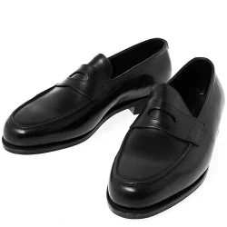 존롭 JOHN LOBB 로페즈 남성 싱글 레더 구두 309031LE1R 4395 블랙 - 상세 이미지 4