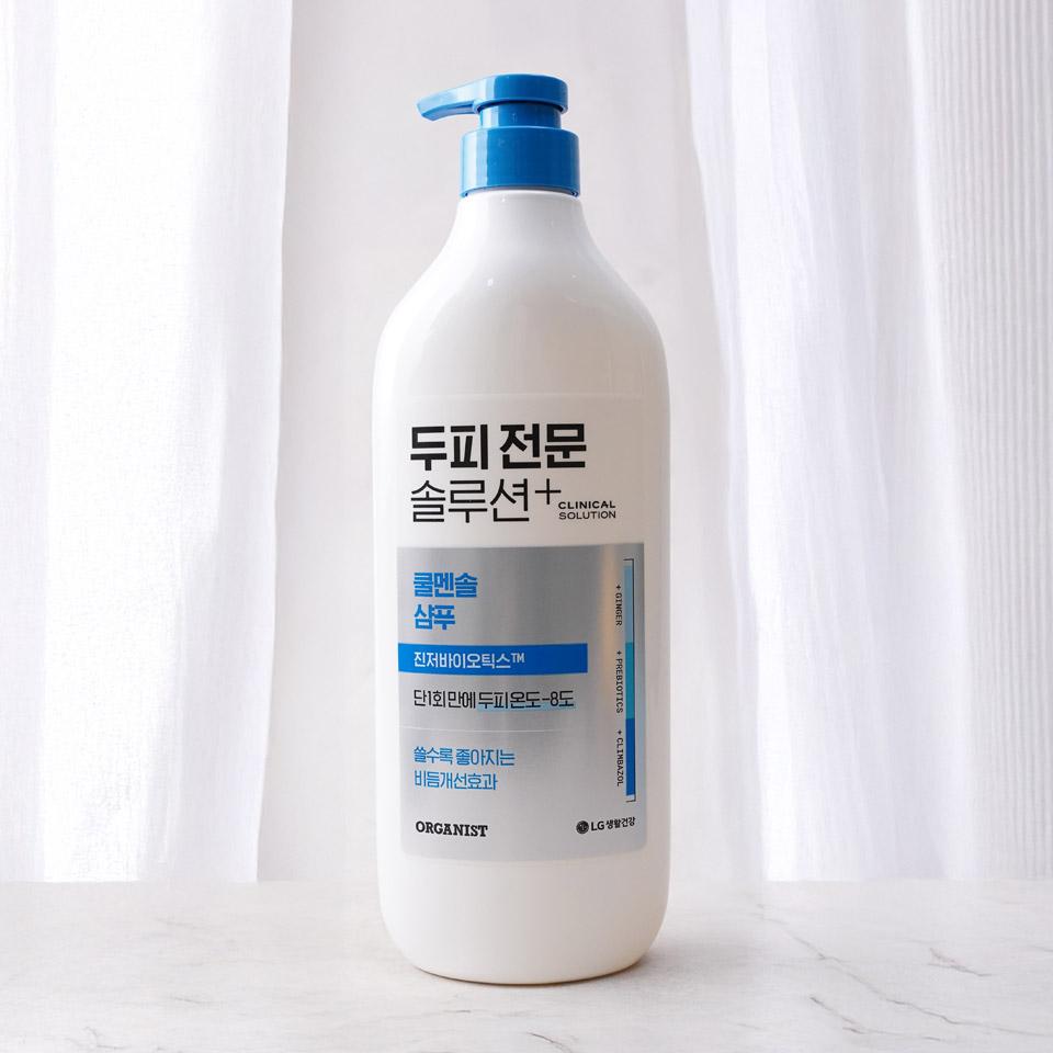 메가마트 LG 오가 클리니컬 샴푸 쿨멘솔 660ml - 메인 이미지