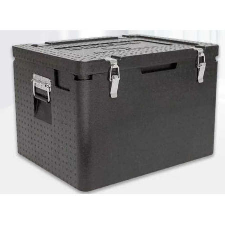 [해외]오토바이 배달박스 음식 여행 부업 투잡 알바 18L 그레이(경첩+어깨끈 포함) 1