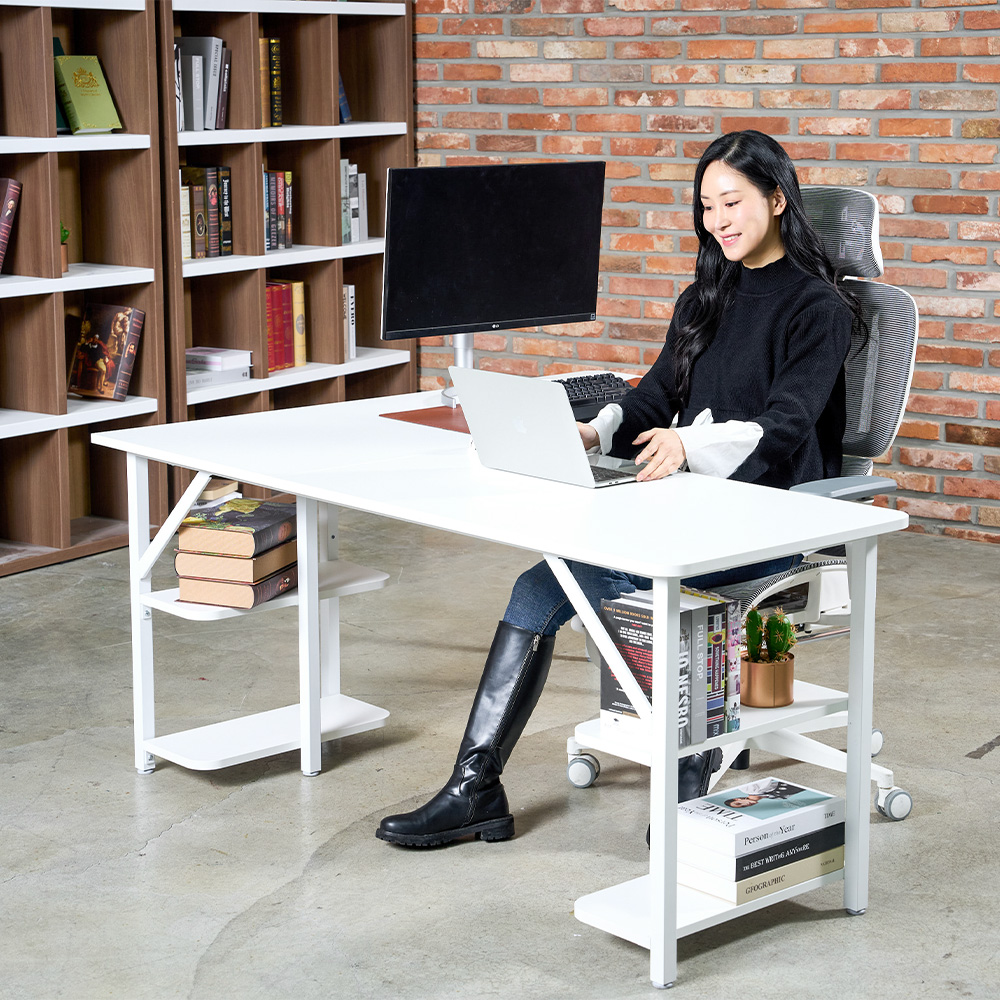 제닉스 ARENA L데스크 ㄱ자 코너 컴퓨터게이밍책상