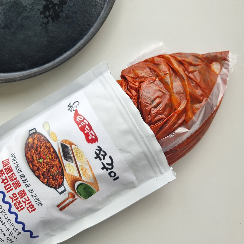 매운 쭈꾸미볶음 양념쭈꾸미 냉동 밀키트 500g - 상세 이미지 5