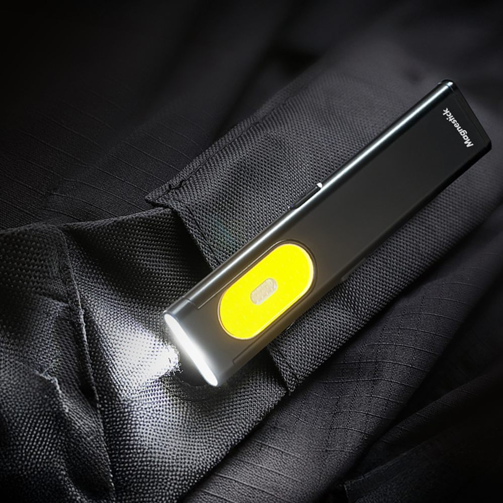 몬스터라이트 마그네스틱 충전식 LED 미니 손전등 랜턴 캠핑 작업등 등산 낚시 조명 경량