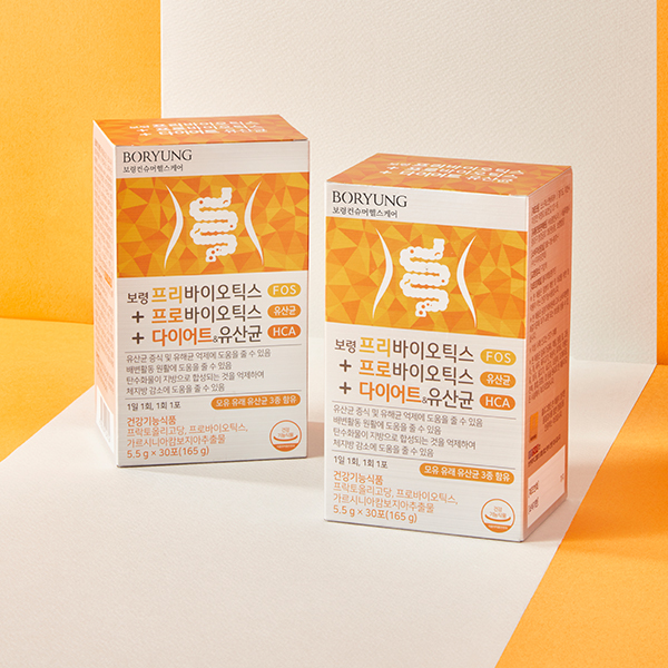 보령 프리바이오틱스 프로바이오틱스 다이어트 유산균 30포, 1개 - 상세 이미지 2
