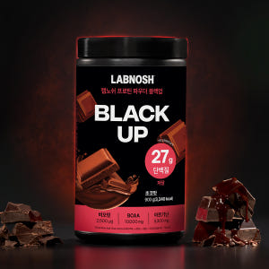 랩노쉬 프로틴 파우더 블랙업 900g 1개 단백질 27g 단백질 쉐이크 ... 맛있게 먹은 솔직 후기 - 상품 이미지 3