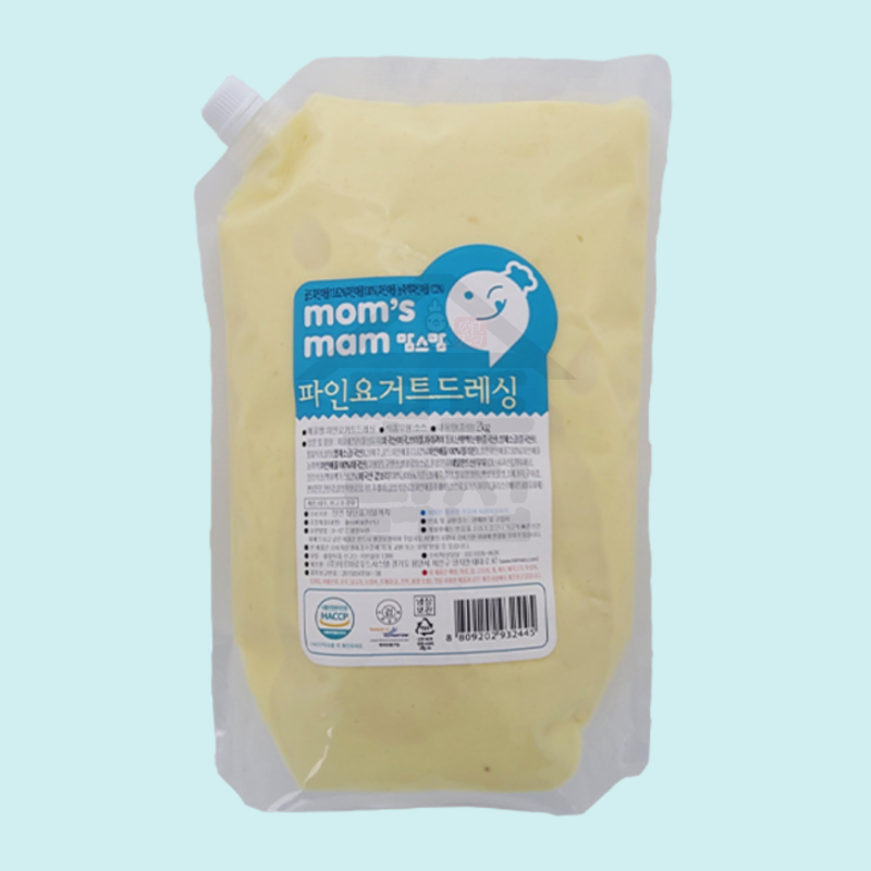 미르마로 맘스맘 파인요거트드레싱 2kg x 5봉지 새콤달콤한맛 - 상세 이미지 3