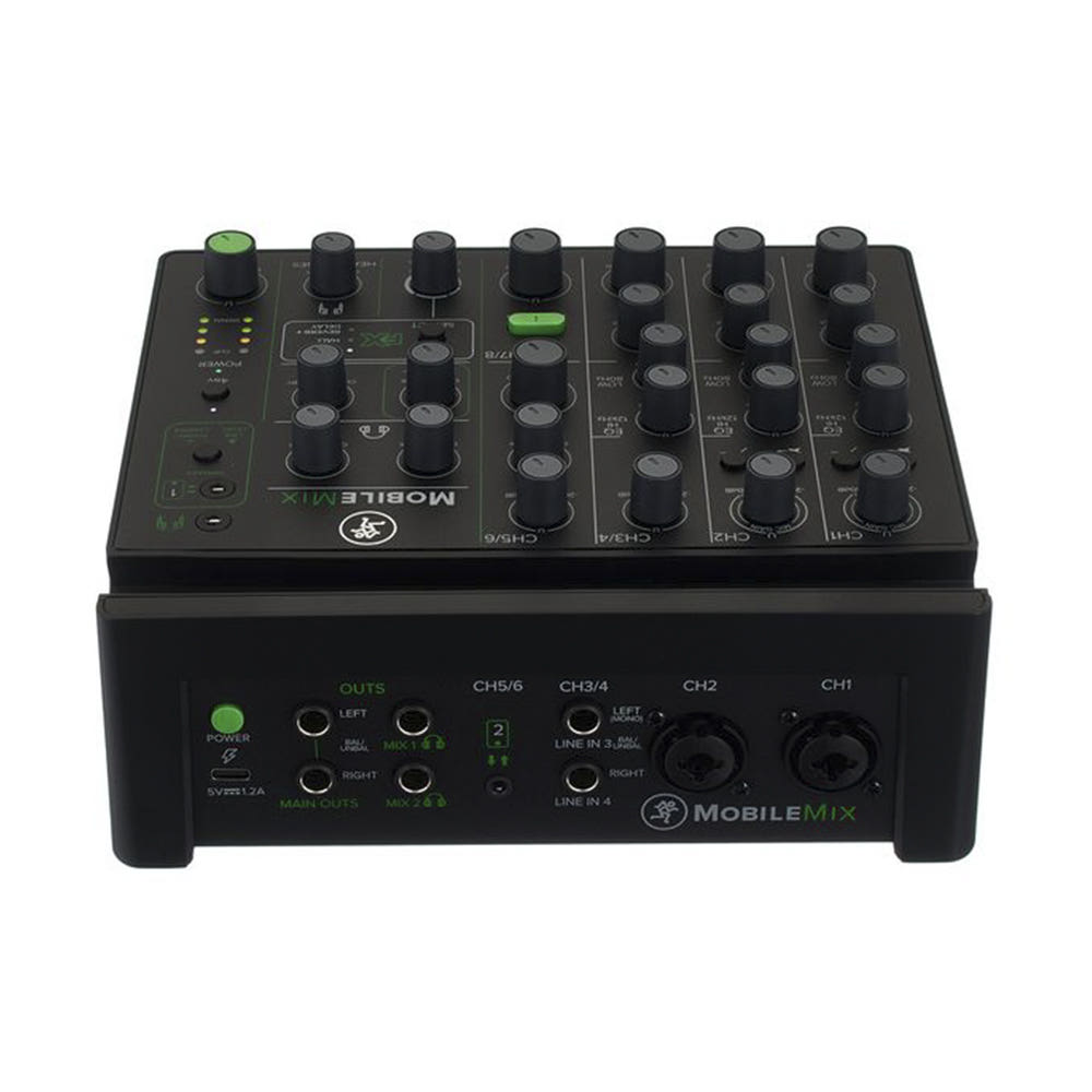 MACKIE MobileMix 맥키 모바일믹스 8채널 블루투스 스마트폰 스트리밍 오디오 믹서