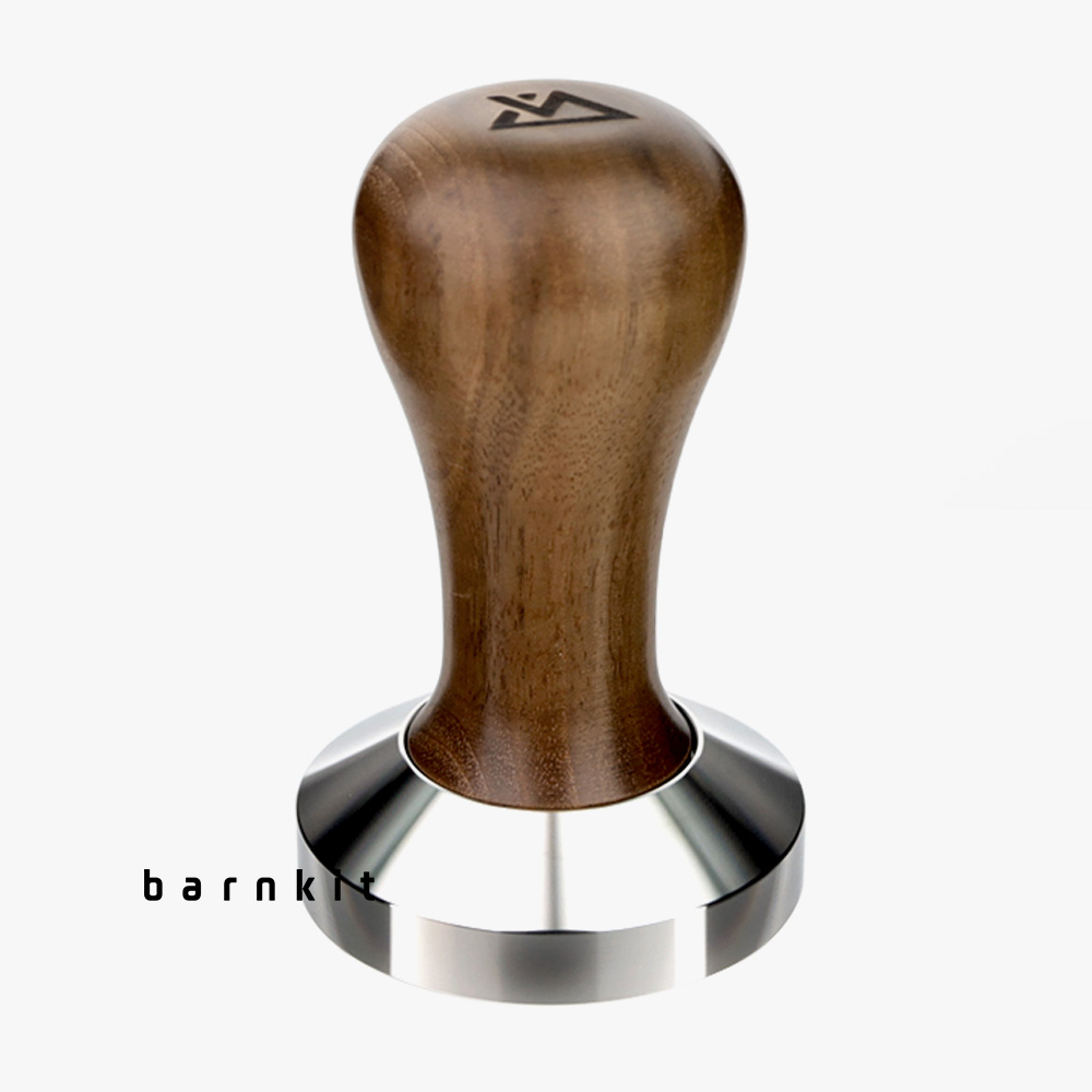 커피탬퍼 반킷 58.4mm 레벨링 툴 높이조절 하이브리드 어저스터 우드템퍼 - 상품 이미지