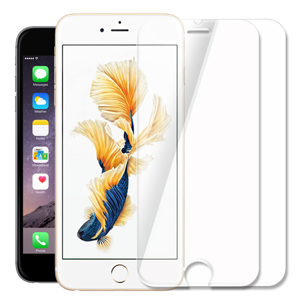 강화유리필름 아이폰6 플러스-6S 플러스 공용, 2매입