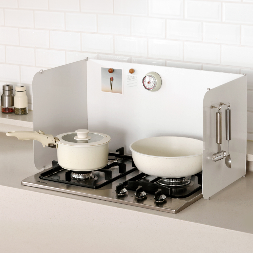 무디타 이지클린 세라믹 코팅 가스렌지 인덕션 가림막 / 기름튐방지 기름막이