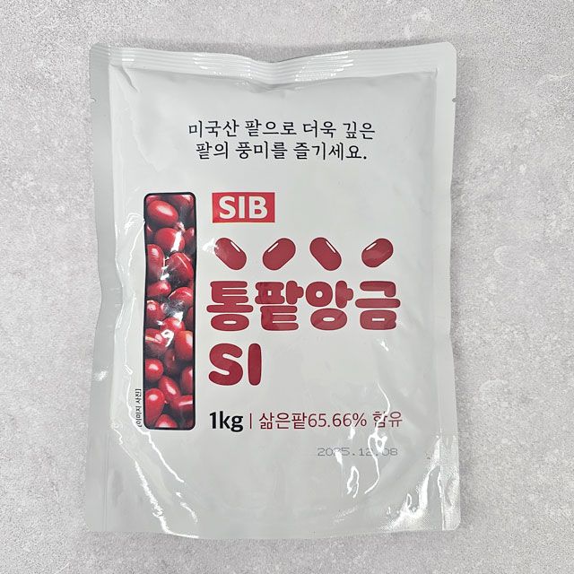 저당도 통팥앙금 붕어빵만들기 빙수팥 앙금 1kg - 메인 이미지