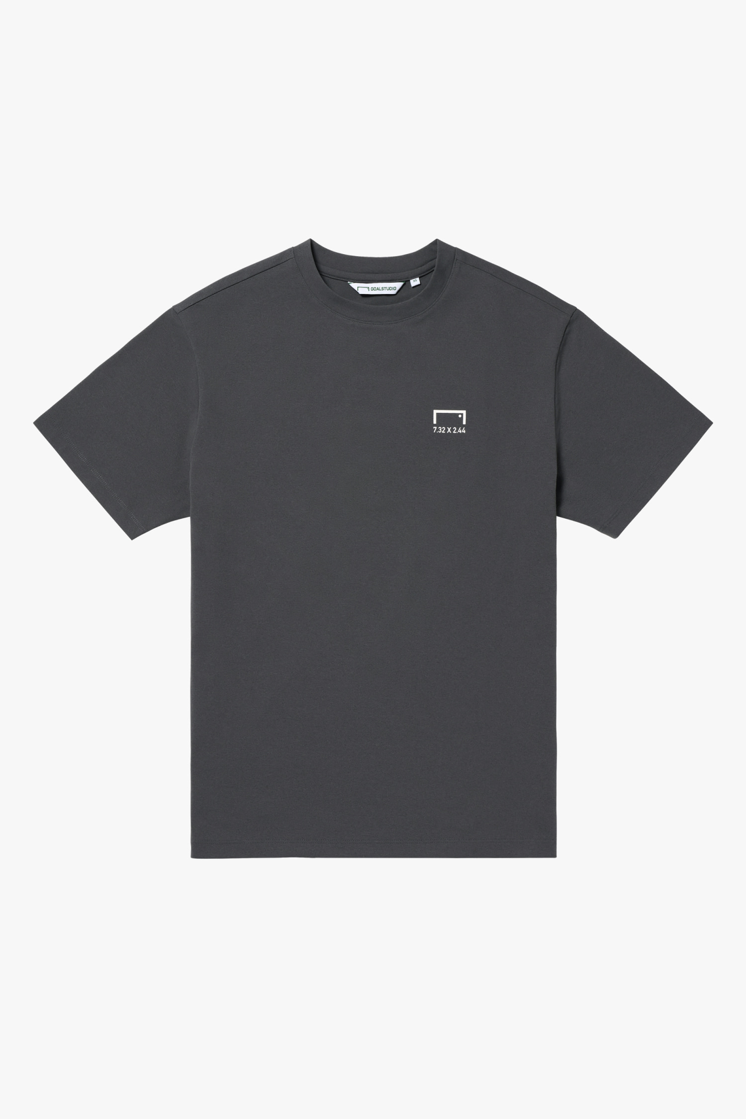 AIR DRY GRAFFITI LOGO TEE-CHARCOAL - 상세 이미지 2